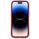 Funda De Silicona Apple Iphone 14 Pro Roja