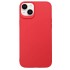 Capa Silicone Apple Iphone 14 Plus Vermelho 3d Camera