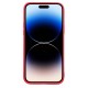 Capa Silicone Apple Iphone 14 Plus Vermelho 3d Camera