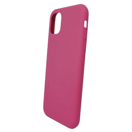 Capa Silicone Gel Apple Iphone 11 Magenta Robusta