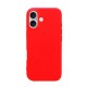 Capa Silicone Apple Iphone 16 Vermelho