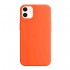 Apple Iphone 11 Orange Silicone Case