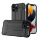 Funda De Silicona Antigolpes Armor Carbon Apple Iphone 13 Pro Negro