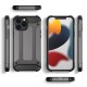 Funda De Silicona Antigolpes Armor Carbon Apple Iphone 13 Pro Negro