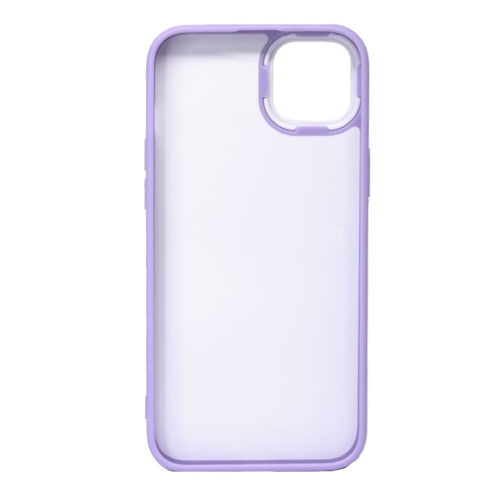 Apple Iphone 14 Plus Lilac Smile Hard Silicone Case