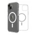 Apple Iphone 15 Plus Transparent Magsafe Hard Silicone Case