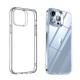 Funda De Silicona Dura Apple Iphone 14 Pro Max Transparente Premium