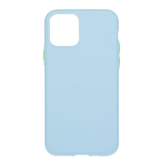 Capa Silicone Dura Apple Iphone 12 Mini 5.4 Azul