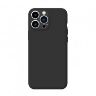 Funda De Silicona Apple Iphone 11 Pro Negra Con Protector De Cámara