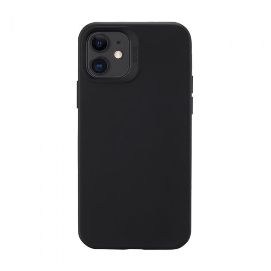 Funda de gel de silicona Apple Iphone 12 Mini 5.4 Negro Robusta