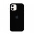 Capa Silicone Gel Apple Iphone 12 Mini Preto Premium