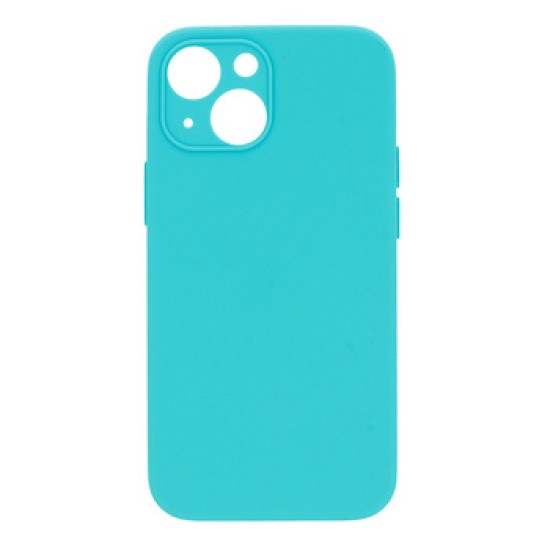 Capa Silicone Gel Apple Iphone 13 Azul Claro Ultra Thin