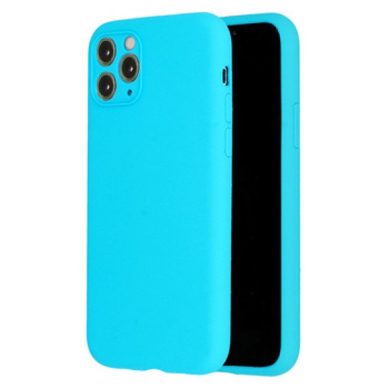 Apple Iphone 13 Pro Max Light Blue Ultra Thin Silicone Gel Case