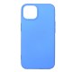 Funda De Gel De Silicona Apple Iphone 14 Plus Azul Robusta