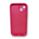 Capa Silicone Gel Apple Iphone 13 Rosa Ultra Thin