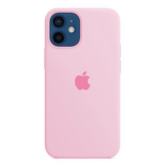 Apple Iphone 12 Mini Funda de Gel de Silicona Rosa Premium 