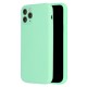  Funda de gel de silicona ultrafina verde para Apple Iphone 13