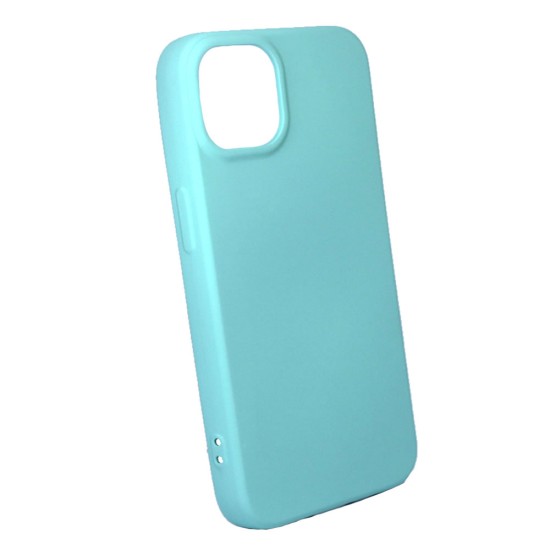 Funda De Gel De Silicona Apple Iphone 14 Plus Verde Turquesa Robusta