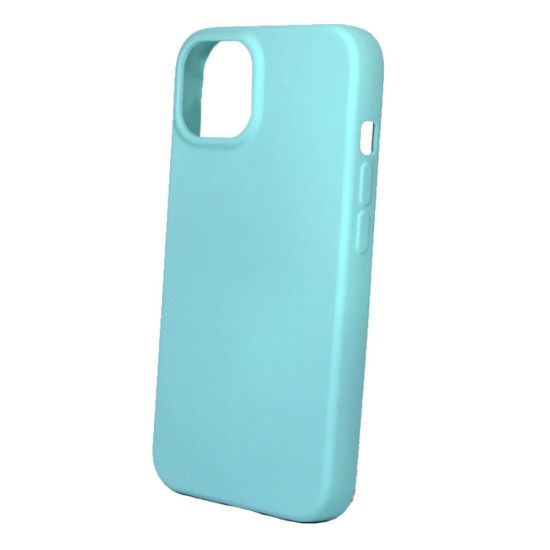 Funda De Gel De Silicona Apple Iphone 14 Plus Verde Turquesa Robusta