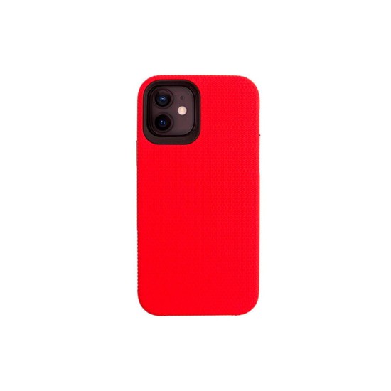 Apple Iphone 12 Mini 5.4 Funda de Gel de Silicona Roja Robusta