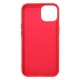 Funda De Gel De Silicona Apple Iphone 14 Roja Robusta