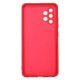 Funda De Gel De Silicona Samsung Galaxy A32 4G/A325 Roja Robusta Con Protector De Cámara