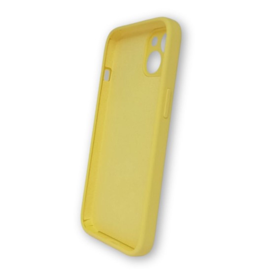  Funda de gel de silicona ultrafina Amarillo para Apple Iphone 13