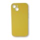 Apple Iphone 13 Yellow Ultra Thin Silicone Gel Case