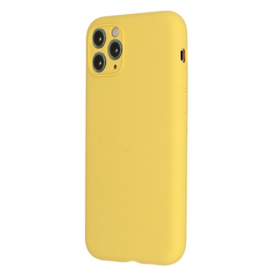  Funda de gel de silicona ultrafina amarillo para Apple Iphone 13 Pro