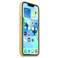 Apple Iphone 13 Mini Yellow Premium Silicone Gel Case