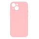 Capa Silicone Gel Apple Iphone 13 Rosa Clara Ultra Thin