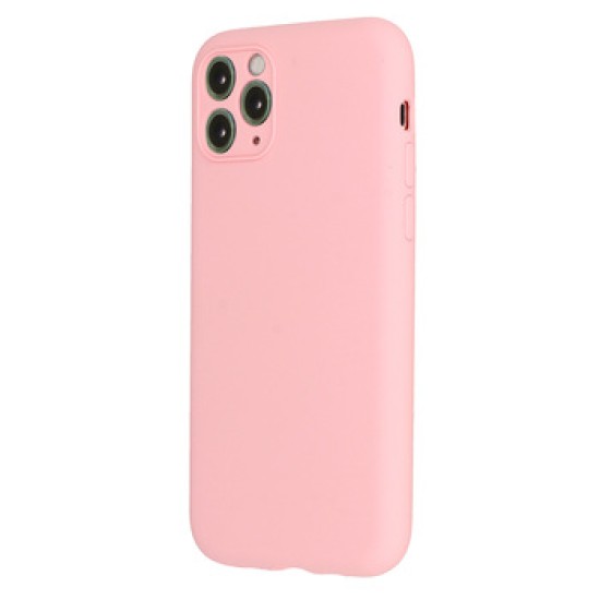 Capa Silicone Gel Apple Iphone 13 Pro Max Rosa Clara Ultra Thin