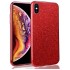 Capa Silicone Gel Brilhante Apple Xs Max Vermelho