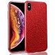 Capa Premium Bling Sparkling Para Iphone Xs Max Rojo