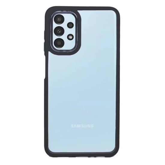 Funda De Gel De Silicona Bumper Samsung Galaxy A13 4G A135/A137 Negro Elektro