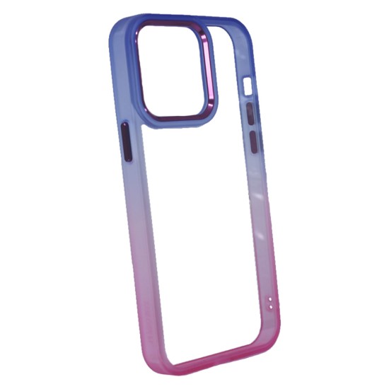 Apple Iphone 14 Pro Max Gradient Blue Bumper Silicone Gel Case Elektro