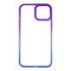 Funda De Gel De Silicona Bumper Apple Iphone 14 Violeta Gradiente Elektro