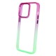 Apple Iphone 14 Pro Max Gradient Pink Bumper Silicone Gel Case Elektro