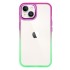 Apple Iphone 14 Gradient Green Bumper Silicone Gel Case Elektro