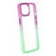 Capa Silicone Gel Bumper Apple Iphone 14 Verde Gradiente Elektro