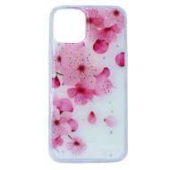 Funda De Gel De Silicona Apple Iphone 11 Pro Flor De Cereza