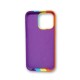 Apple Iphone 13/13 PRO 6.1" Silicone TPU Case Arcoiris Braided Design 1