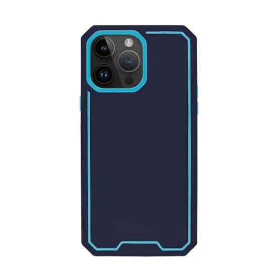 Capa Silicone Tpu Apple Iphone 14 Pro Max Azul Escuro