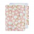 Capa Tablet Flip Cover Com Desenho Apple Ipad 10.2"/10.5" 2019/2020/2021 Rosa Flor