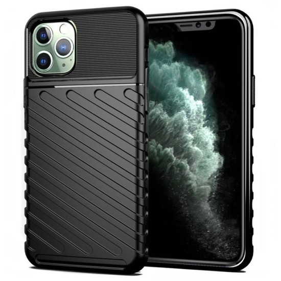 Capa Silicone Gel Thunder Apple Iphone 11 Pro Max Negro