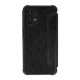 Funda Flip Cover Samsung Galaxy A13 4G Negra Leather Razor Carbon Con Protector De Cámara