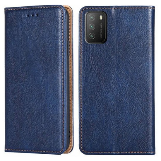 Samsung Galaxy A23 4G/5G Blue Kabura Flip Cover Case