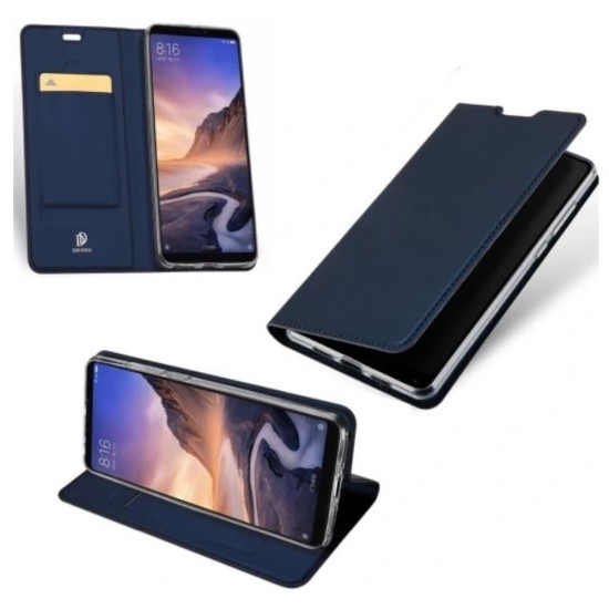 Capa Flip Cover Samsung Galaxy M13 4g/M135 Azul Dux Ducis Skin Pro