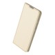 Capa Flip Cover Samsung Galaxy M13 4g/M135 Dourado Dux Ducis Skin Pro