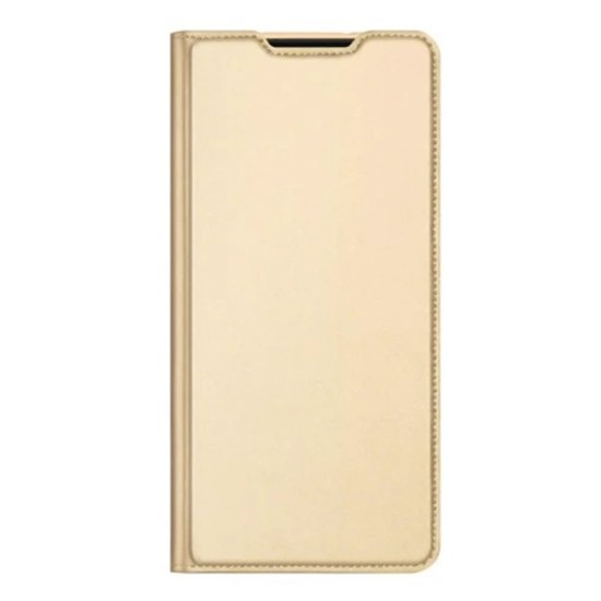 Samsung Galaxy M13 4G/M135 Gold Dux Ducis Skin Pro Flip Cover Case